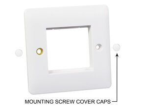 WALL PLATE / MOUNTING FRAME, ONE GANG